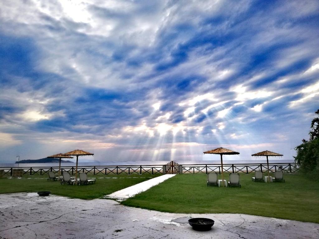 Mirini • Ancient Stagira Apts • Chalkidiki オリンピアダ エクステリア 写真